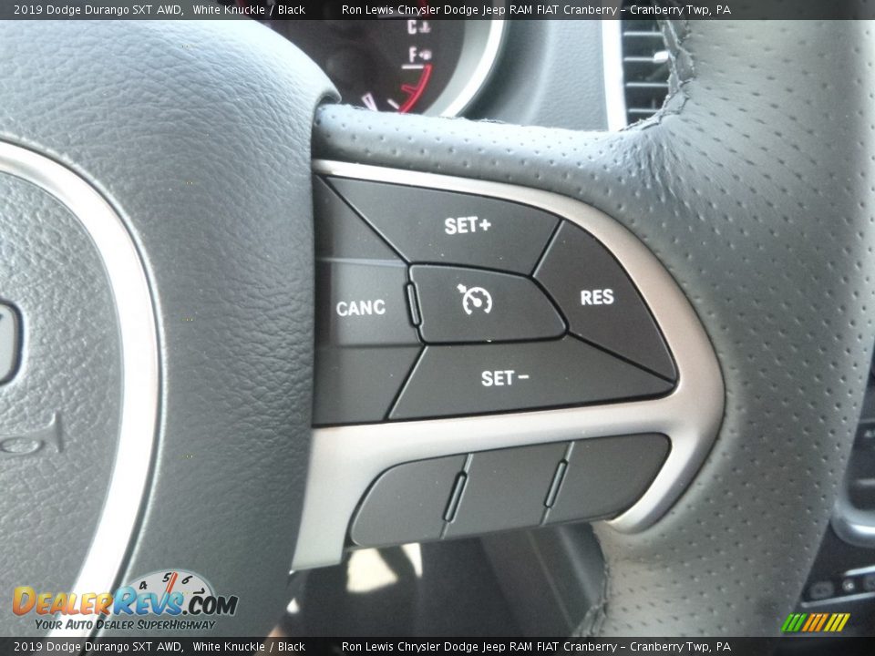 2019 Dodge Durango SXT AWD White Knuckle / Black Photo #19