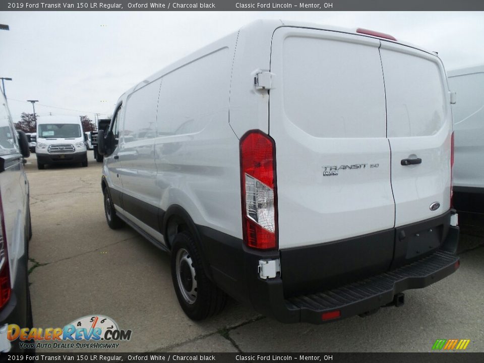 2019 Ford Transit Van 150 LR Regular Oxford White / Charcoal black Photo #3