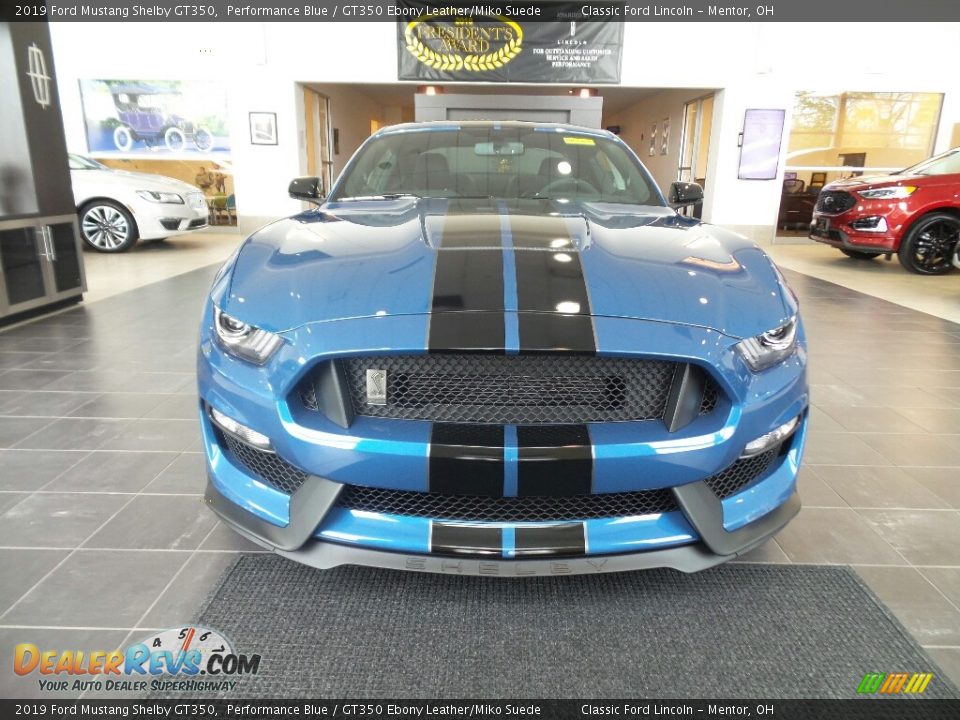 Performance Blue 2019 Ford Mustang Shelby GT350 Photo #2