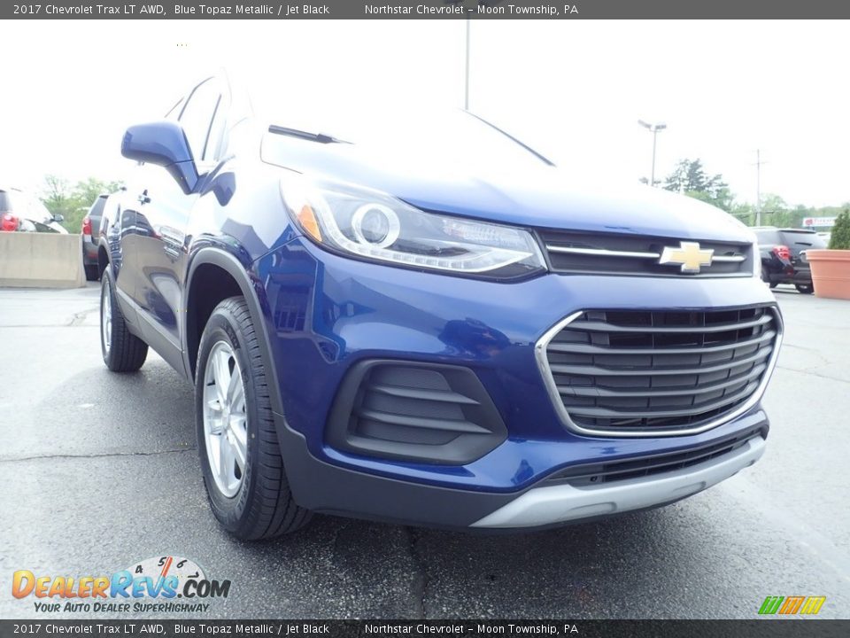2017 Chevrolet Trax LT AWD Blue Topaz Metallic / Jet Black Photo #12