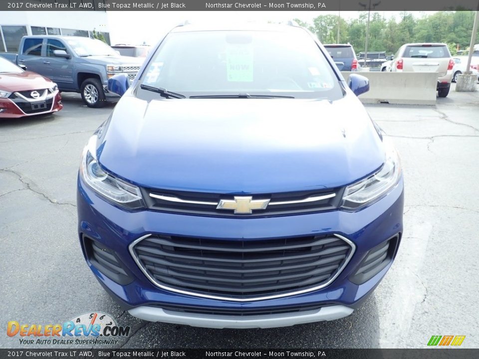 2017 Chevrolet Trax LT AWD Blue Topaz Metallic / Jet Black Photo #13