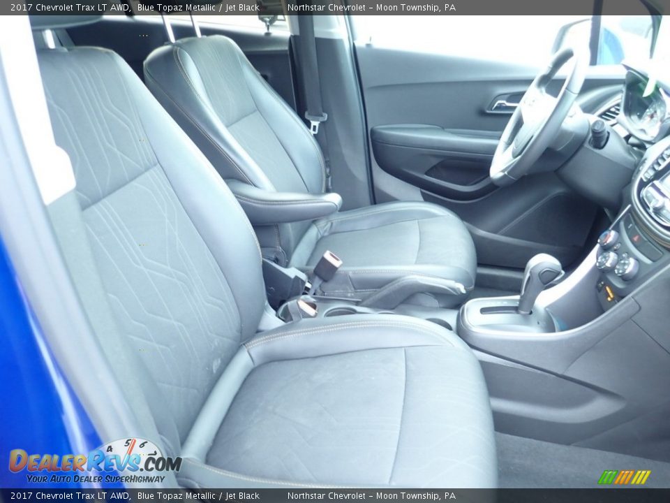 2017 Chevrolet Trax LT AWD Blue Topaz Metallic / Jet Black Photo #15