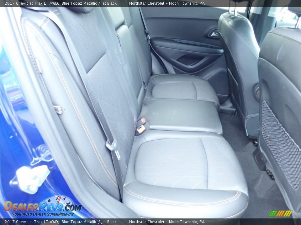 2017 Chevrolet Trax LT AWD Blue Topaz Metallic / Jet Black Photo #18
