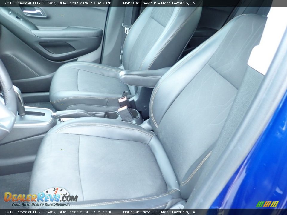 2017 Chevrolet Trax LT AWD Blue Topaz Metallic / Jet Black Photo #20