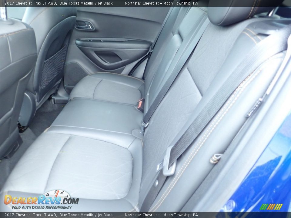 2017 Chevrolet Trax LT AWD Blue Topaz Metallic / Jet Black Photo #21