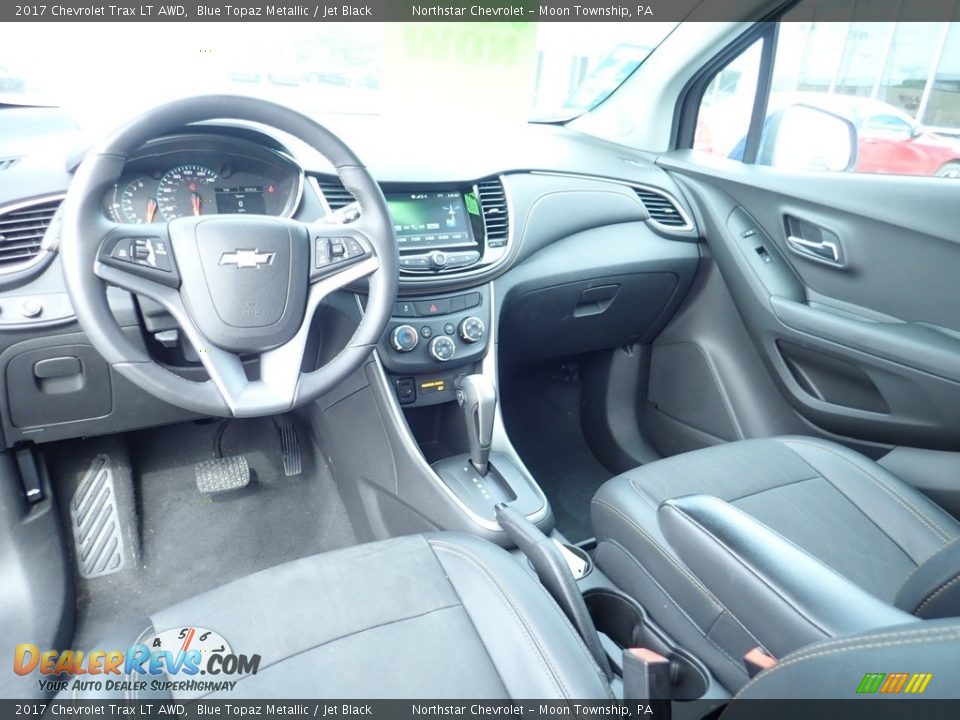 2017 Chevrolet Trax LT AWD Blue Topaz Metallic / Jet Black Photo #22