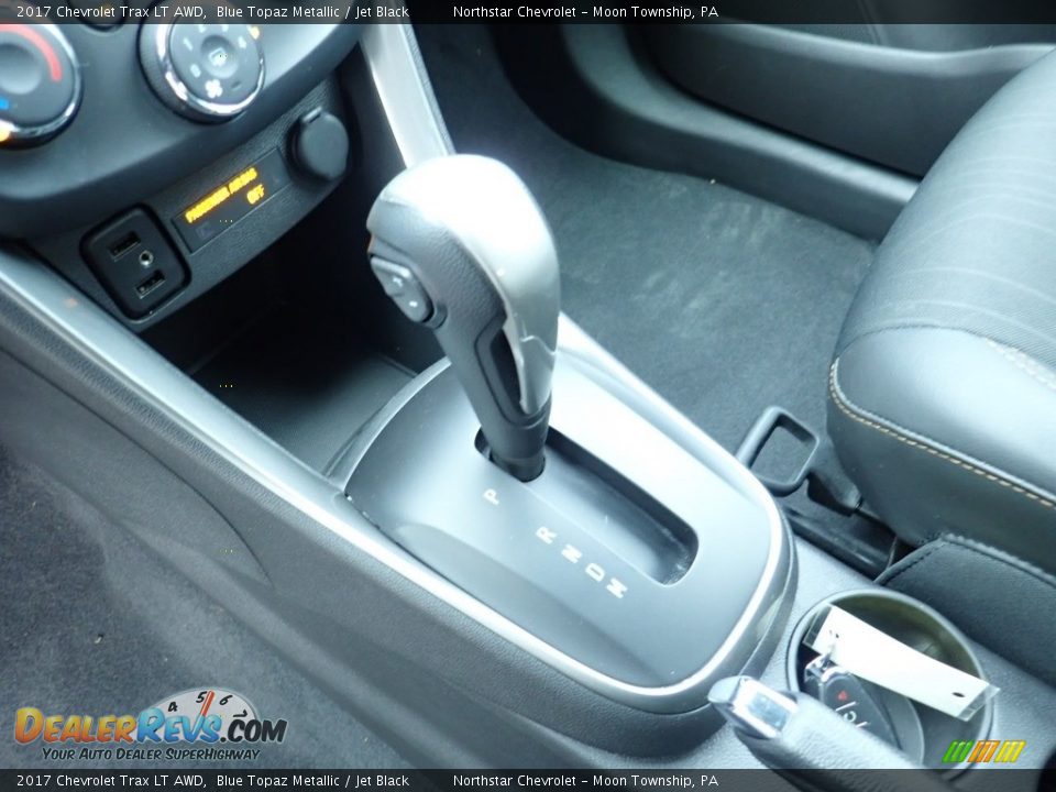 2017 Chevrolet Trax LT AWD Blue Topaz Metallic / Jet Black Photo #26
