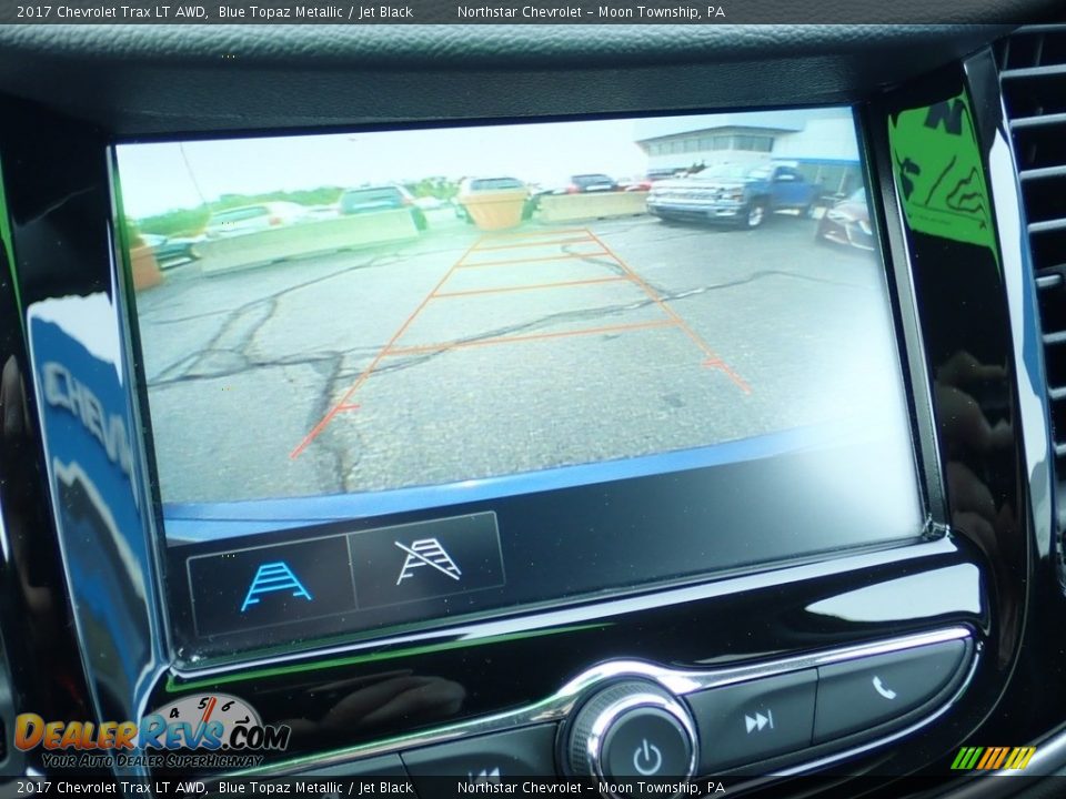 2017 Chevrolet Trax LT AWD Blue Topaz Metallic / Jet Black Photo #30