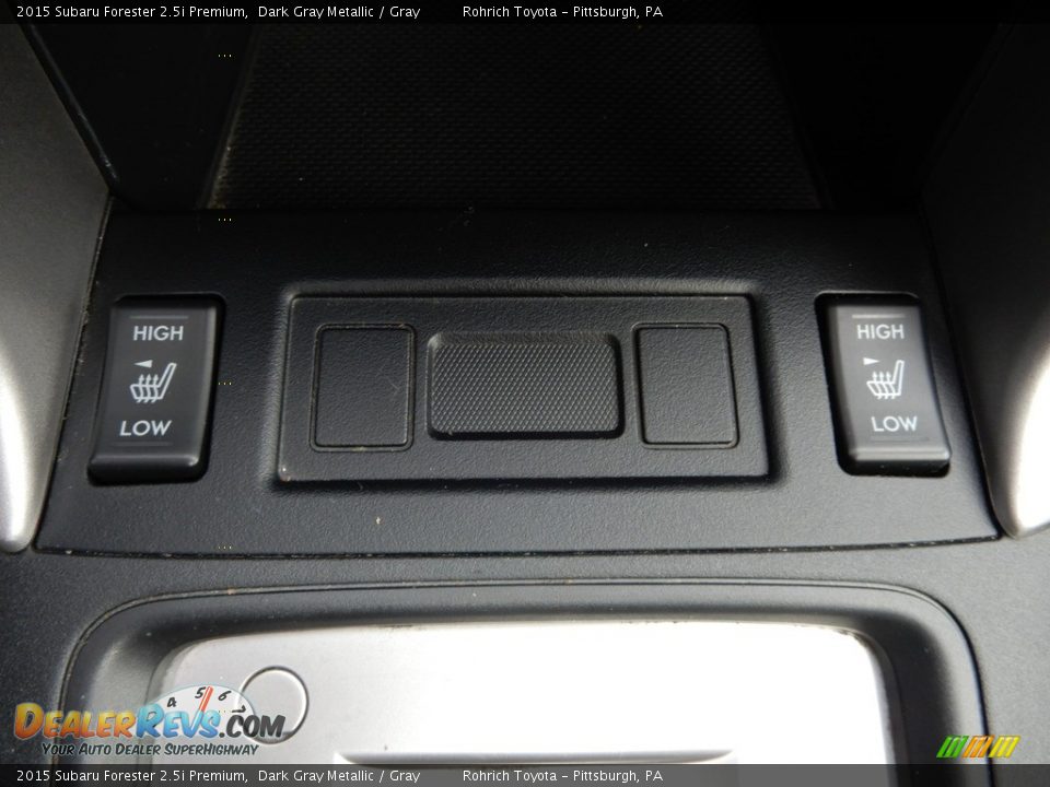 2015 Subaru Forester 2.5i Premium Dark Gray Metallic / Gray Photo #21