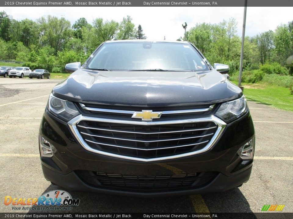 2019 Chevrolet Equinox Premier AWD Mosaic Black Metallic / Jet Black Photo #8