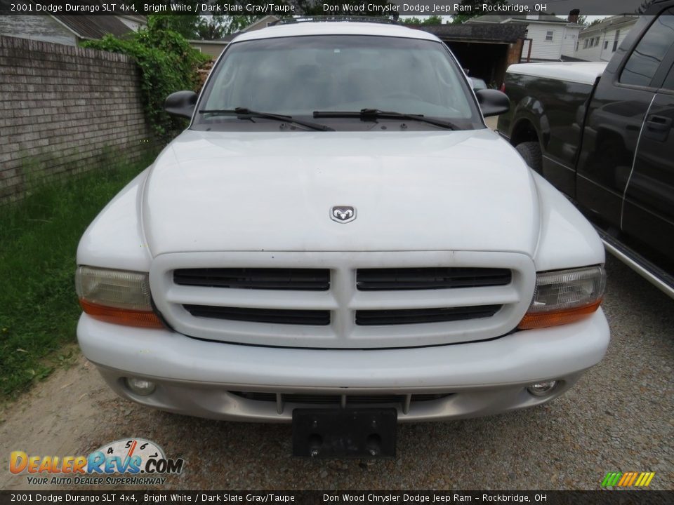 2001 Dodge Durango SLT 4x4 Bright White / Dark Slate Gray/Taupe Photo #4