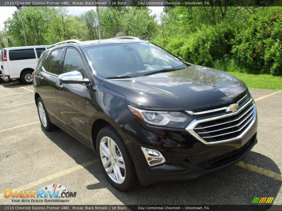 2019 Chevrolet Equinox Premier AWD Mosaic Black Metallic / Jet Black Photo #9