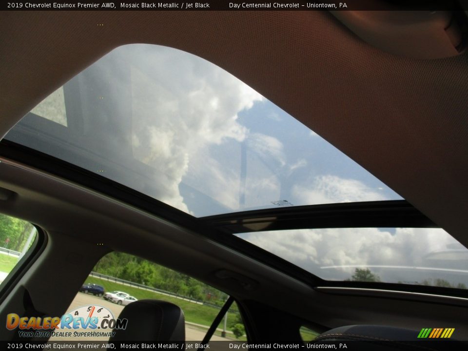 2019 Chevrolet Equinox Premier AWD Mosaic Black Metallic / Jet Black Photo #11