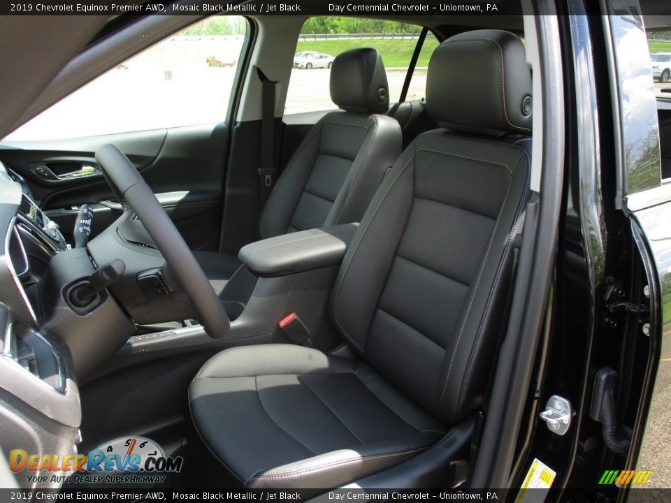 2019 Chevrolet Equinox Premier AWD Mosaic Black Metallic / Jet Black Photo #12