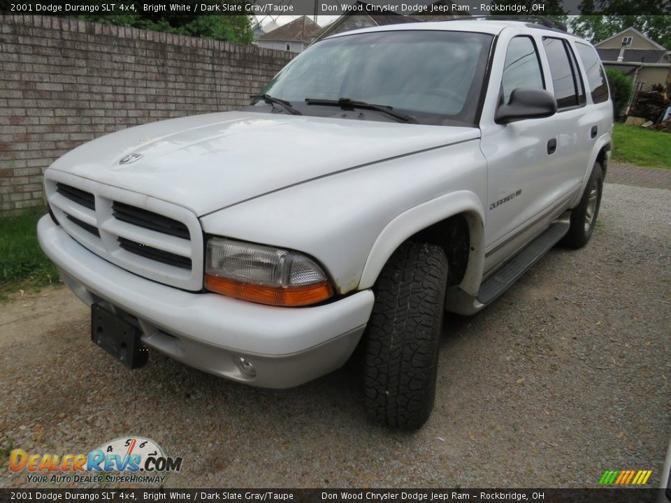 2001 Dodge Durango SLT 4x4 Bright White / Dark Slate Gray/Taupe Photo #7