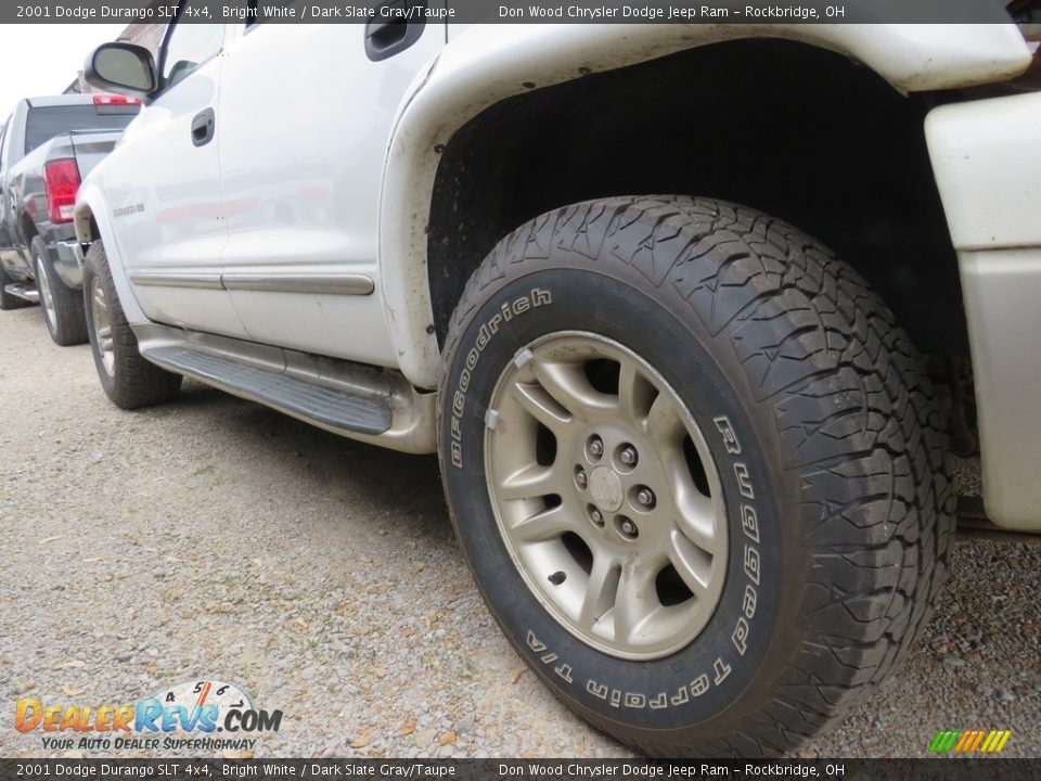 2001 Dodge Durango SLT 4x4 Bright White / Dark Slate Gray/Taupe Photo #10