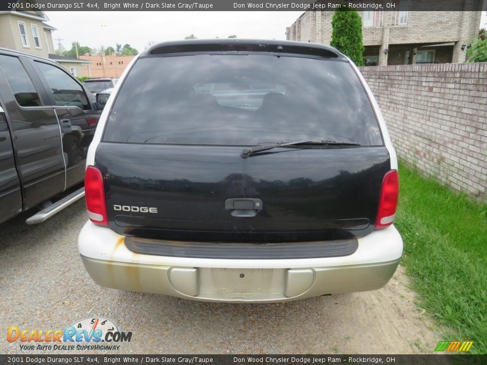 2001 Dodge Durango SLT 4x4 Bright White / Dark Slate Gray/Taupe Photo #11