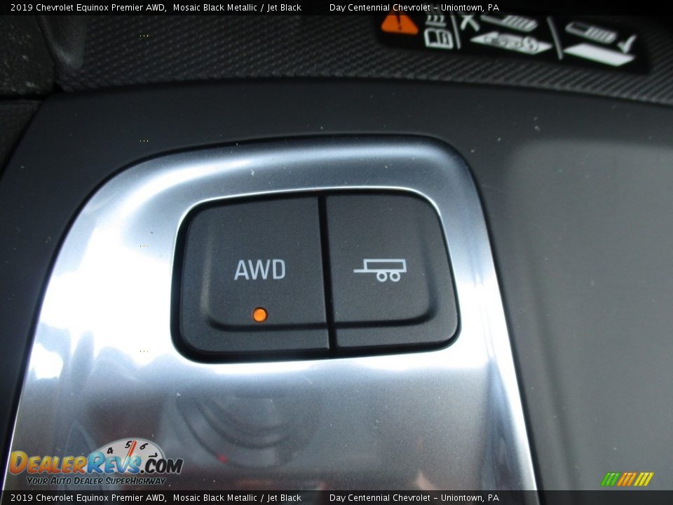 2019 Chevrolet Equinox Premier AWD Mosaic Black Metallic / Jet Black Photo #18