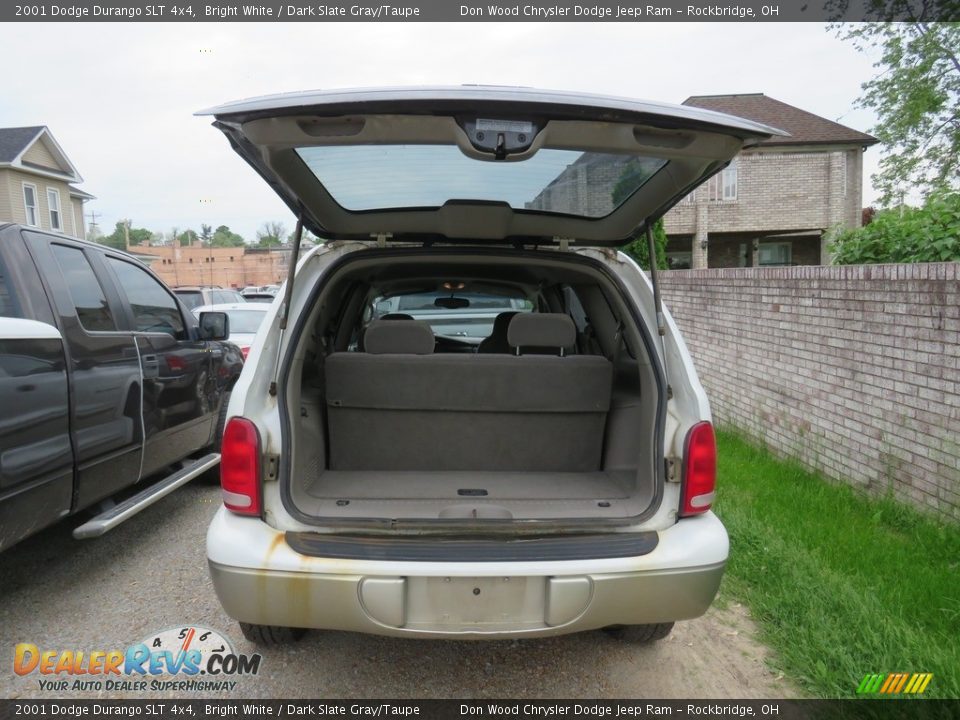 2001 Dodge Durango SLT 4x4 Bright White / Dark Slate Gray/Taupe Photo #12