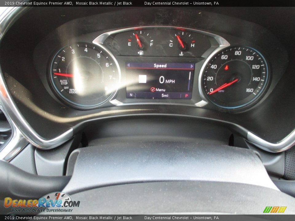 2019 Chevrolet Equinox Premier AWD Mosaic Black Metallic / Jet Black Photo #20
