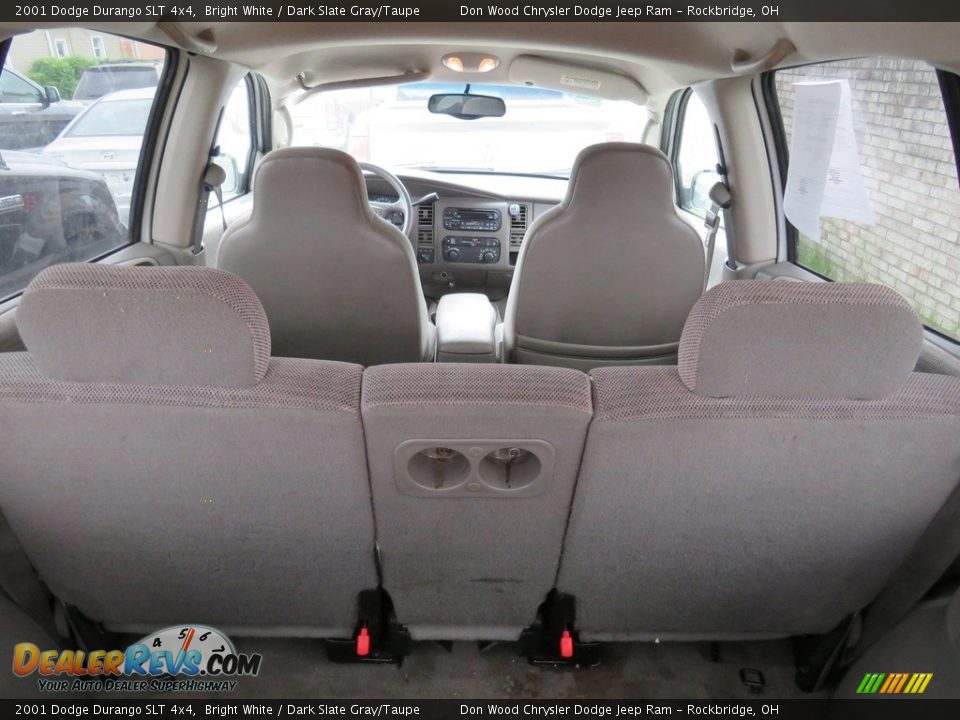 2001 Dodge Durango SLT 4x4 Bright White / Dark Slate Gray/Taupe Photo #14