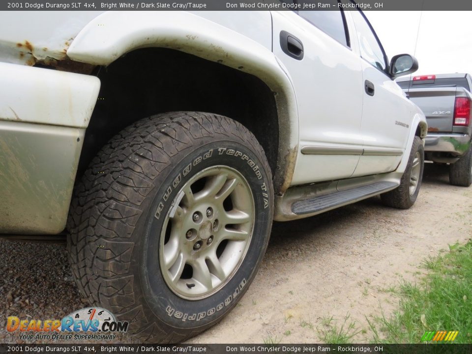 2001 Dodge Durango SLT 4x4 Bright White / Dark Slate Gray/Taupe Photo #16