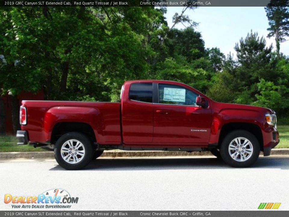 Red Quartz Tintcoat 2019 GMC Canyon SLT Extended Cab Photo #2