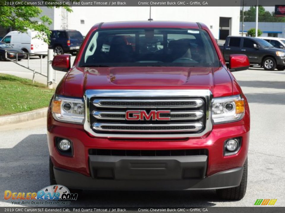 2019 GMC Canyon SLT Extended Cab Red Quartz Tintcoat / Jet Black Photo #4