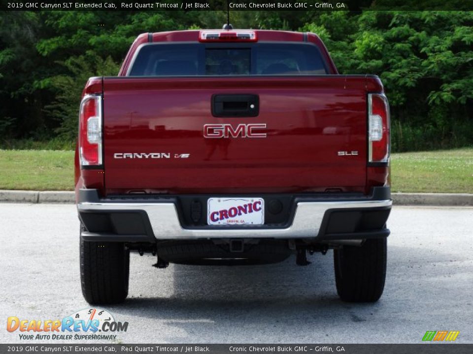 2019 GMC Canyon SLT Extended Cab Red Quartz Tintcoat / Jet Black Photo #7