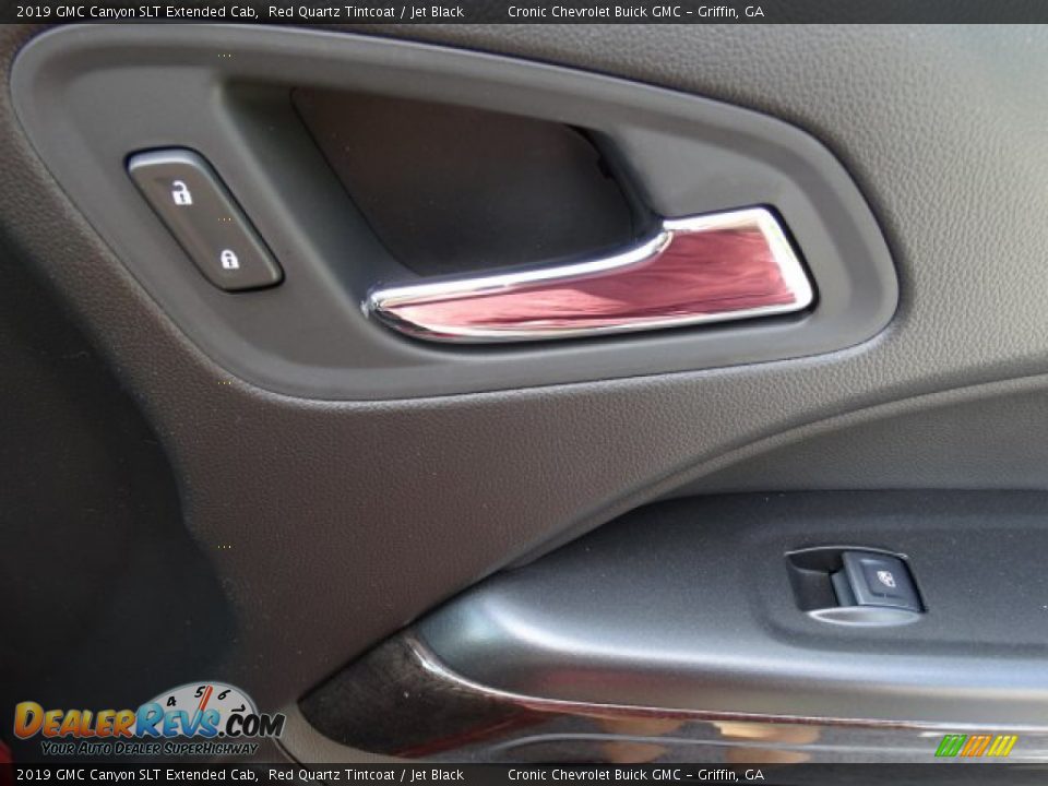 2019 GMC Canyon SLT Extended Cab Red Quartz Tintcoat / Jet Black Photo #23