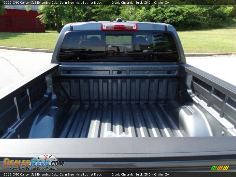 2019 GMC Canyon SLE Extended Cab Satin Steel Metallic / Jet Black Photo #8