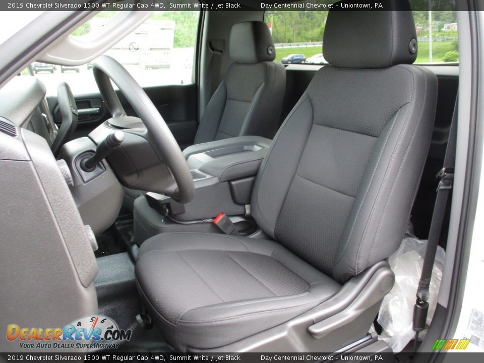 Front Seat of 2019 Chevrolet Silverado 1500 WT Regular Cab 4WD Photo #13