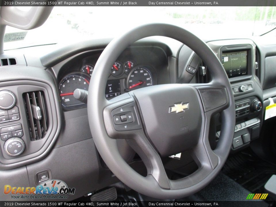 2019 Chevrolet Silverado 1500 WT Regular Cab 4WD Steering Wheel Photo #14