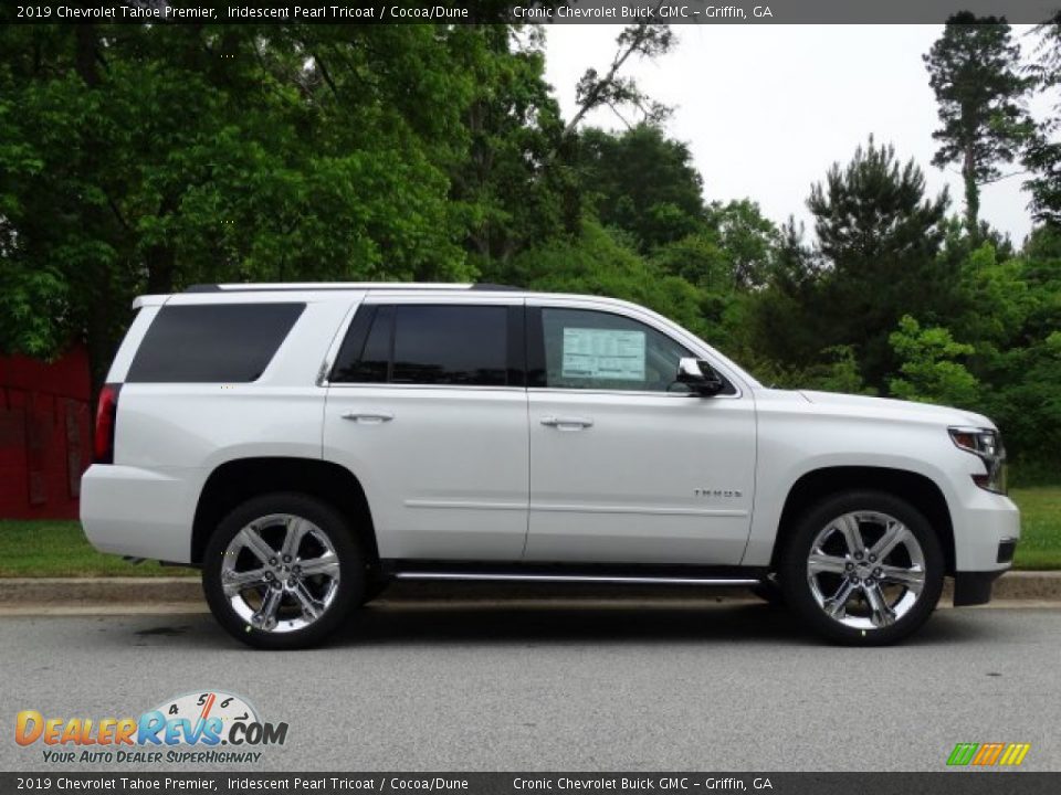 2019 Chevrolet Tahoe Premier Iridescent Pearl Tricoat / Cocoa/Dune Photo #2