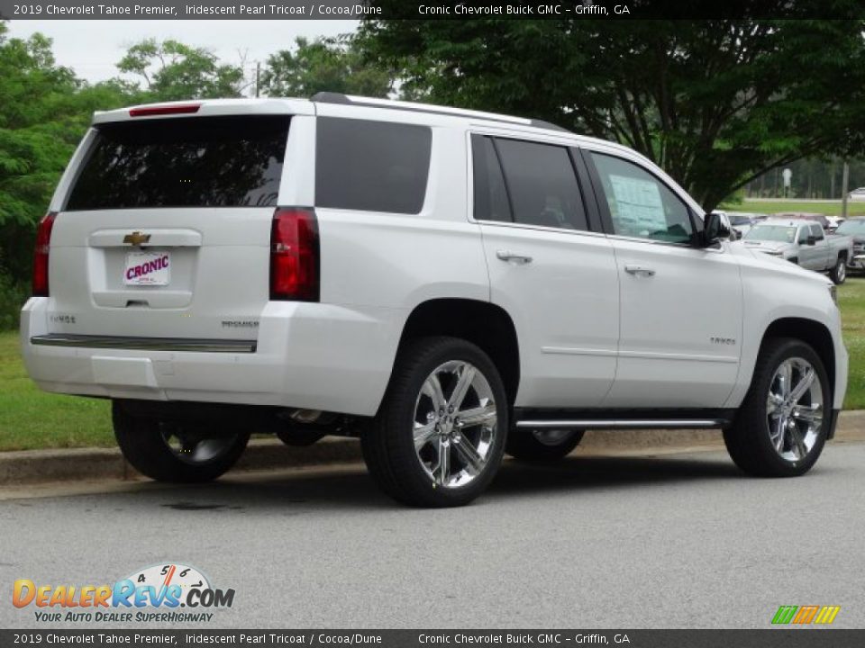 2019 Chevrolet Tahoe Premier Iridescent Pearl Tricoat / Cocoa/Dune Photo #3