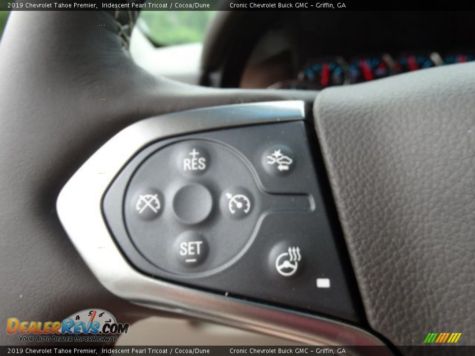 2019 Chevrolet Tahoe Premier Iridescent Pearl Tricoat / Cocoa/Dune Photo #17