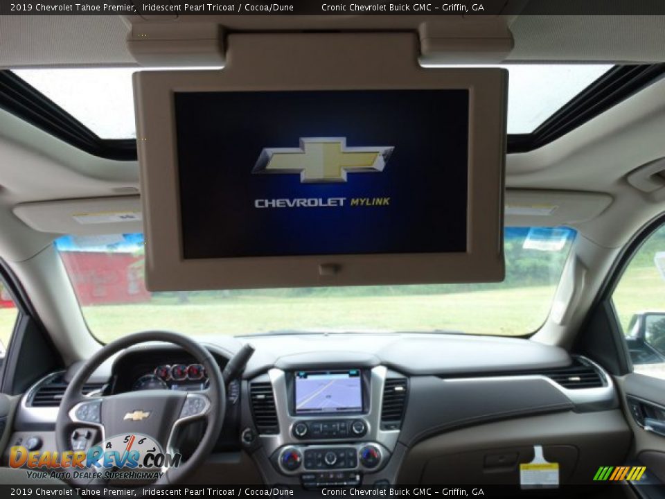 2019 Chevrolet Tahoe Premier Iridescent Pearl Tricoat / Cocoa/Dune Photo #28