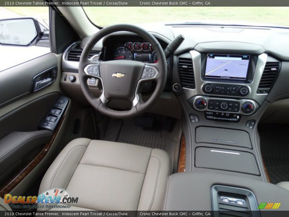 2019 Chevrolet Tahoe Premier Iridescent Pearl Tricoat / Cocoa/Dune Photo #30