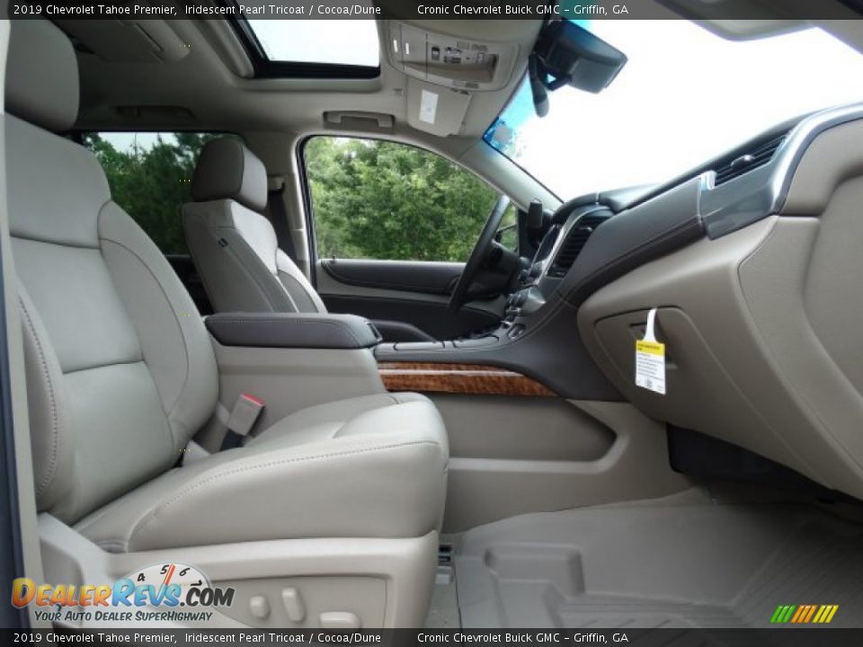 2019 Chevrolet Tahoe Premier Iridescent Pearl Tricoat / Cocoa/Dune Photo #35