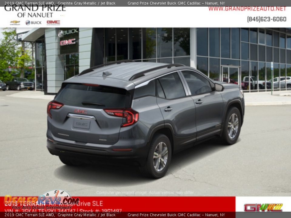 2019 GMC Terrain SLE AWD Graphite Gray Metallic / Jet Black Photo #3