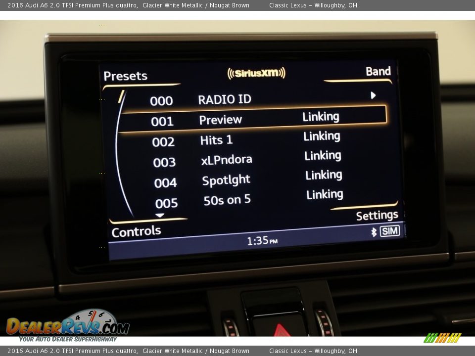 2016 Audi A6 2.0 TFSI Premium Plus quattro Glacier White Metallic / Nougat Brown Photo #17