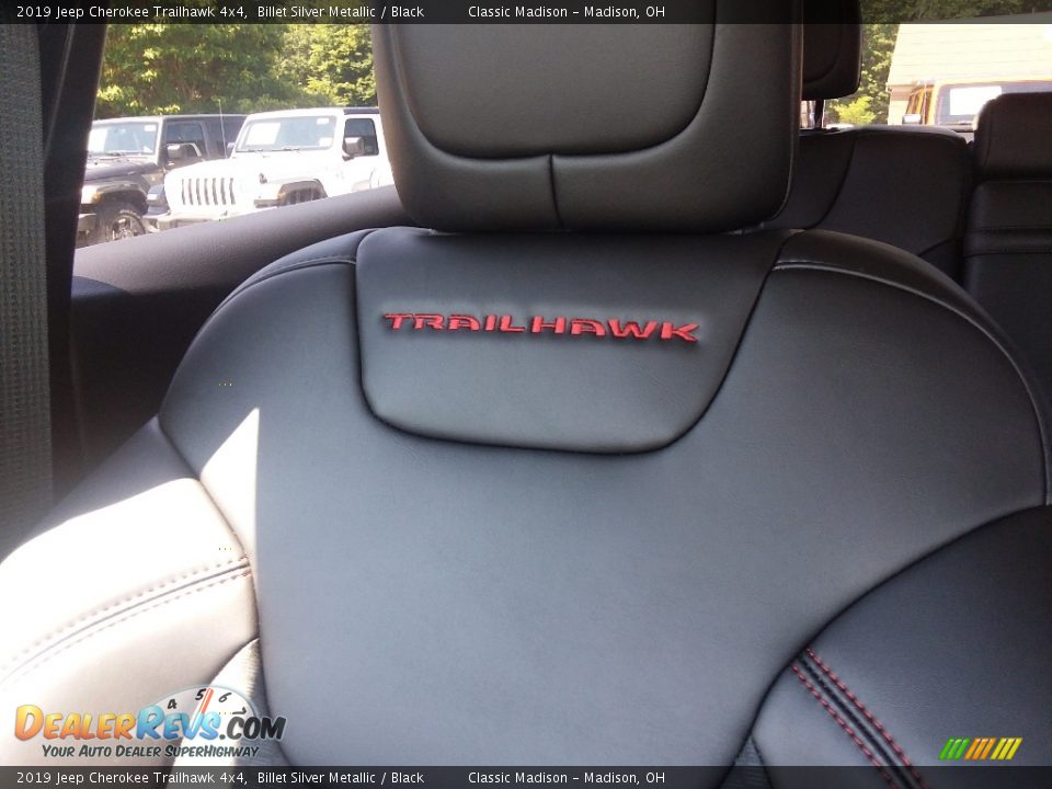 2019 Jeep Cherokee Trailhawk 4x4 Billet Silver Metallic / Black Photo #5