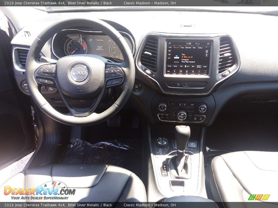 2019 Jeep Cherokee Trailhawk 4x4 Billet Silver Metallic / Black Photo #6