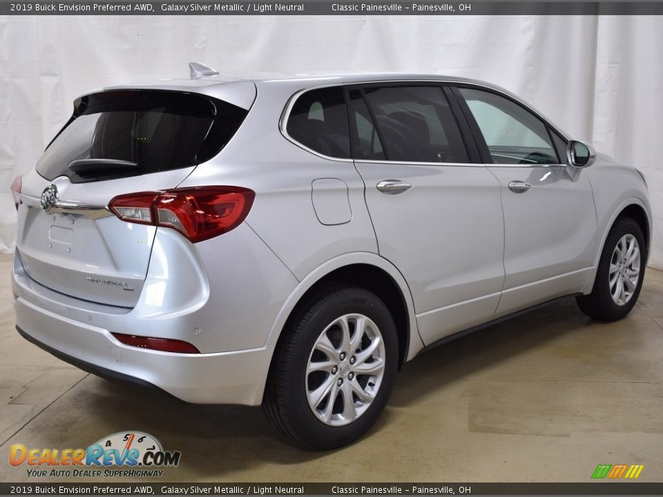 2019 Buick Envision Preferred AWD Galaxy Silver Metallic / Light Neutral Photo #2