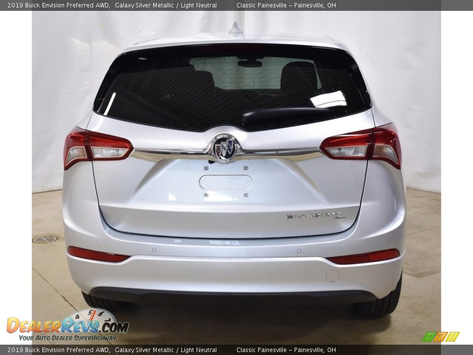2019 Buick Envision Preferred AWD Galaxy Silver Metallic / Light Neutral Photo #3