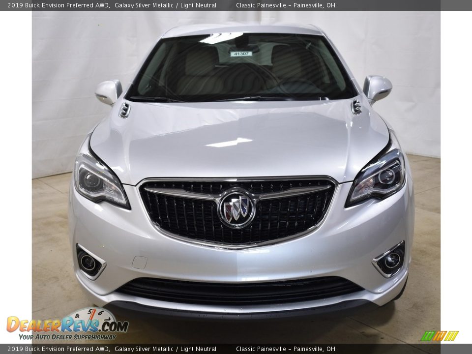2019 Buick Envision Preferred AWD Galaxy Silver Metallic / Light Neutral Photo #4