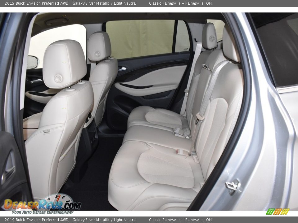 2019 Buick Envision Preferred AWD Galaxy Silver Metallic / Light Neutral Photo #7