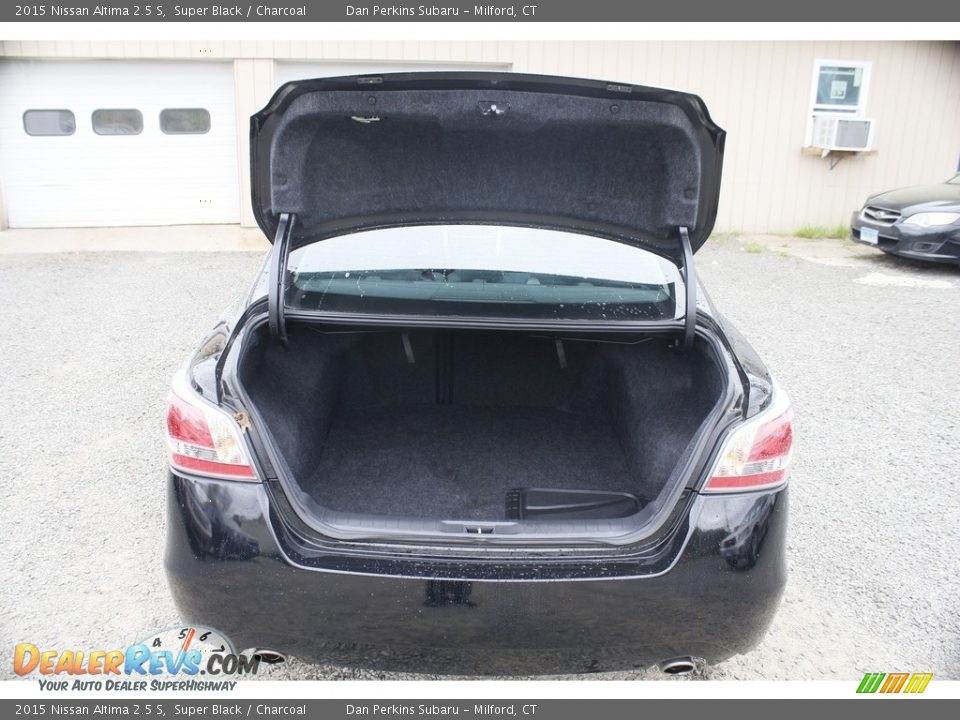 2015 Nissan Altima 2.5 S Super Black / Charcoal Photo #13