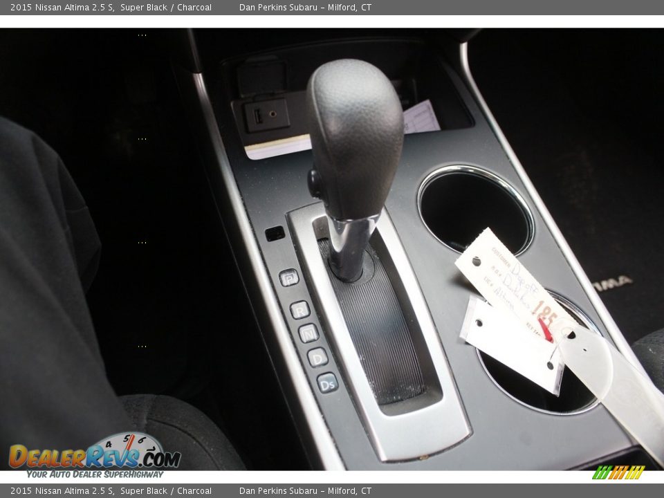 2015 Nissan Altima 2.5 S Super Black / Charcoal Photo #20