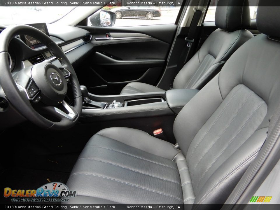 2018 Mazda Mazda6 Grand Touring Sonic Silver Metallic / Black Photo #6